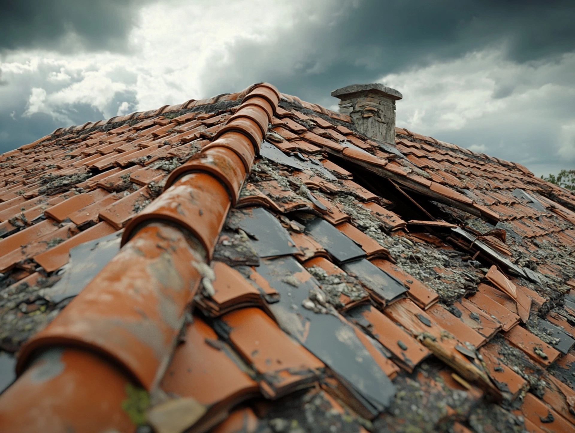storm damage roof repairs oswestry